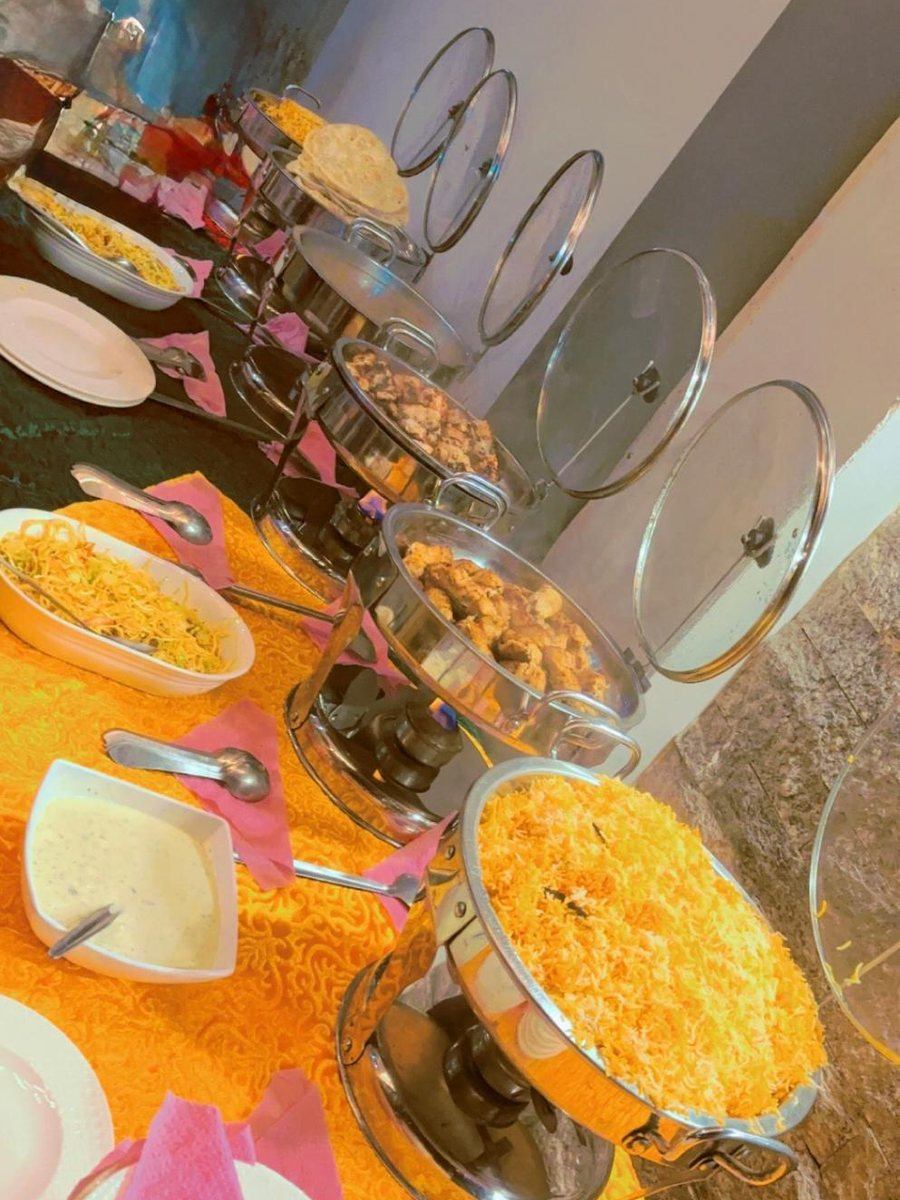 Traditional Pakistani wedding catering buffet by Wedding Alley